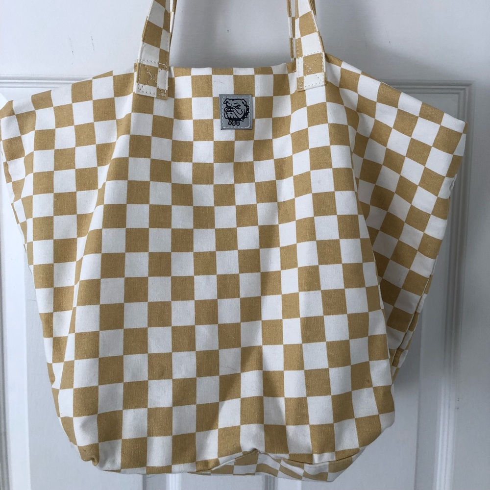 Urban Outfitters BDG checkered tote bag
